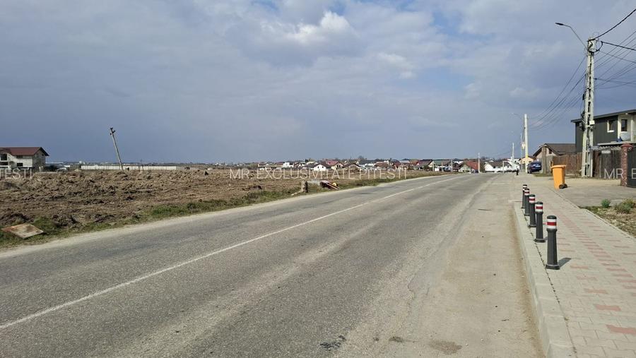 Teren 489 mp Bradu, deschidere la DJ - 3 Km de Pitesti - 2