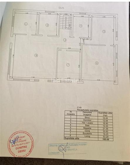 Valea Lupului Vila LUX  S+P+E+M su-320mp teren 700mp str Victoriei planul 2 - 20