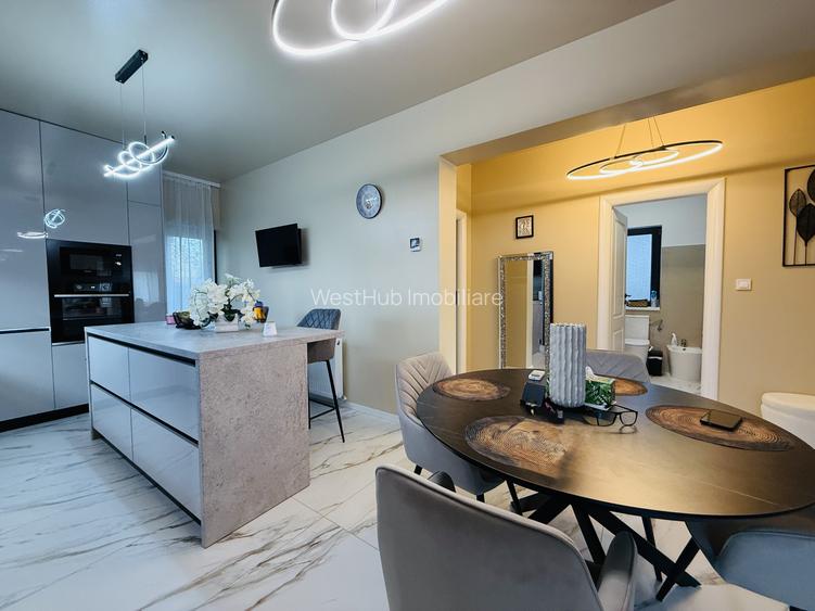 Duplex 3 camere, mobilat modern in Sanmihaiu Roman