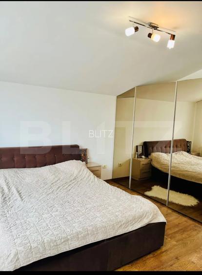 Apartament tip duplex, 100 mp, 4 camere, mobilat modern, curte + parcare Gherla - 7