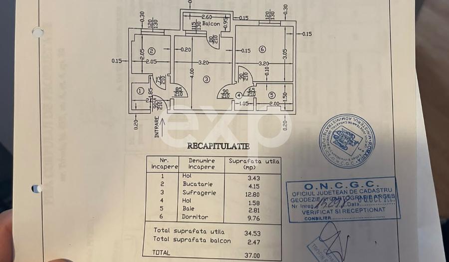 APARTAMENT 2 CAMERE TRIVALE ETAJ 4