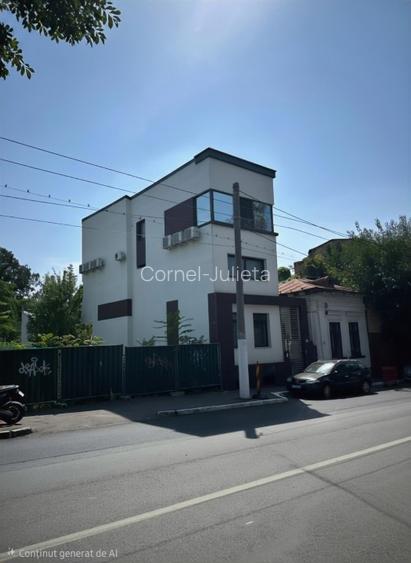 Imobil birouri singur curte, 8 camere.D+P+2, cu locuri de parcare in fața - 16