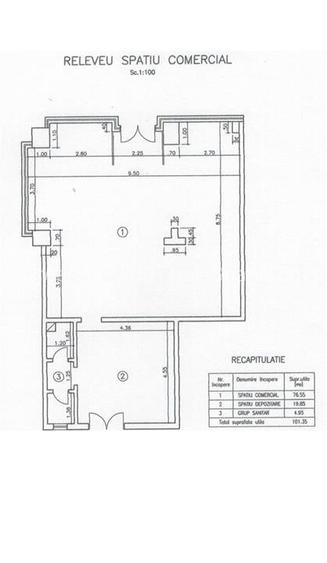 Spatiu comercial, 101mp, semicentru, Podul de Fier Iasi, spre aeroport - 7