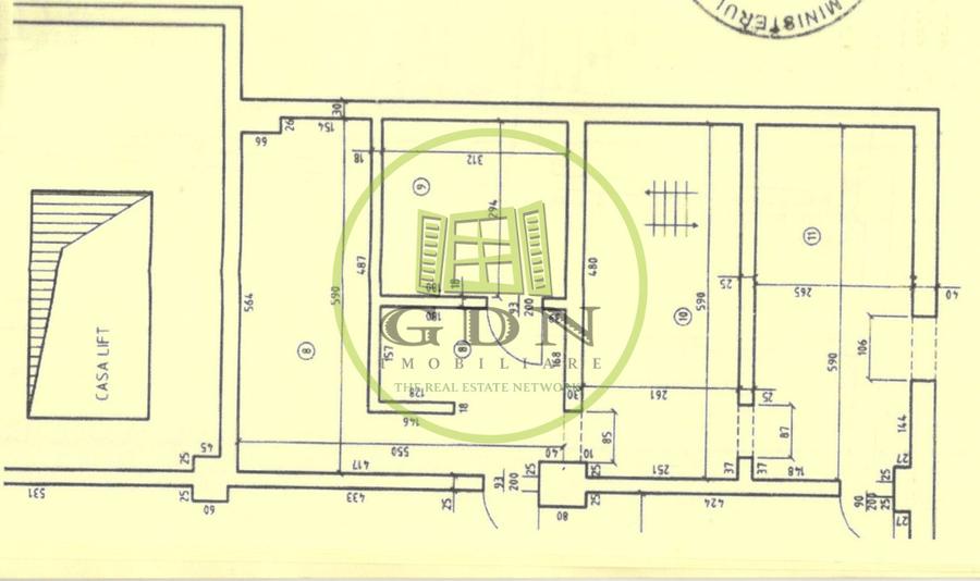 Spatiu comercial demisol, 455 mp, Rovine zona Liceul Basarab