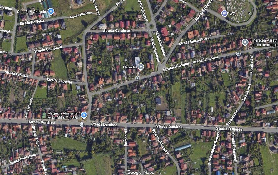 Teren intravilan în Ghiroda
