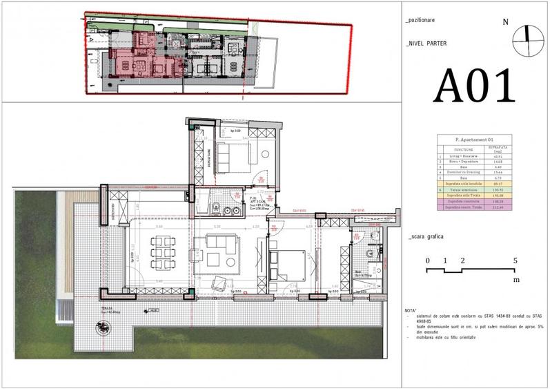 Apartament 3 camere in bloc boutique pe malul lacului