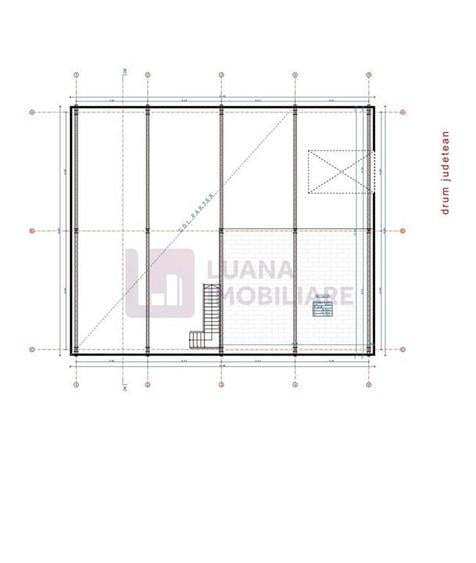 Hala industriala Cristian 270 mp | cu proiect pentru inca 2 hale | teren 3000 mp