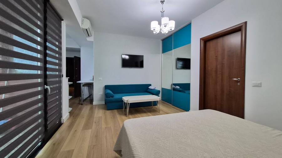 Statiunea Mamaia - Blue Bike Rezidence - studio et 4/8 , mobilat si utilat