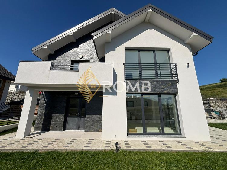 Casă individuală, 4 camere, 500 mp teren, clasa energetica A, Popești, Baciu