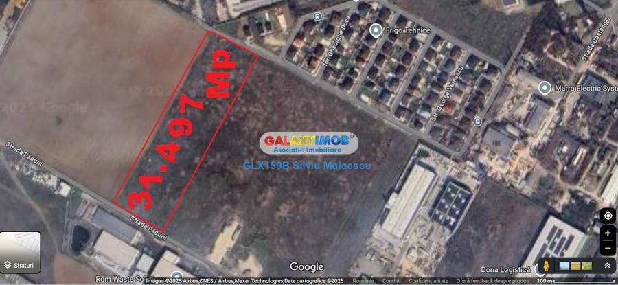 Chitila Teren Industrial 31.497 Mp str. Padurii