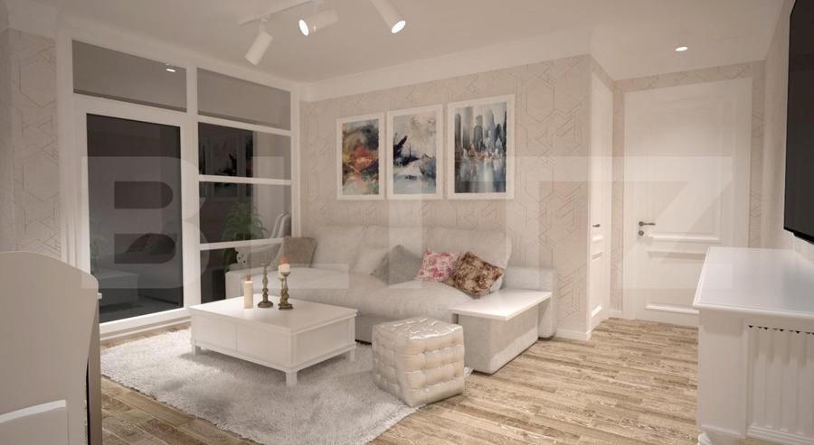 Apartament 2 camere, 43 mp + gradina 40 mp, in zona Lunca Cetatuii