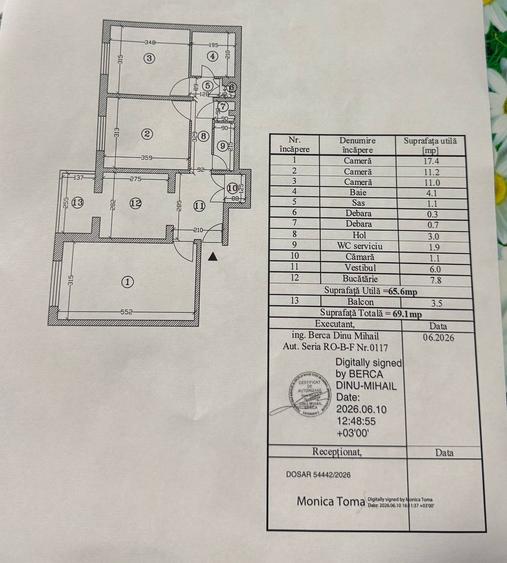 Apartament 3 camere Militari Gorjului, 5 minute de metrou, comision 0 !