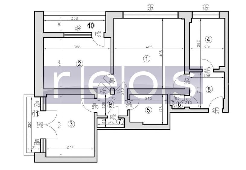 APARTAMENT 3 CAMERE 61MP GARA DE NORD/PLEVNEI SEMIDOMANDAT DUBLU VEDERE - 9