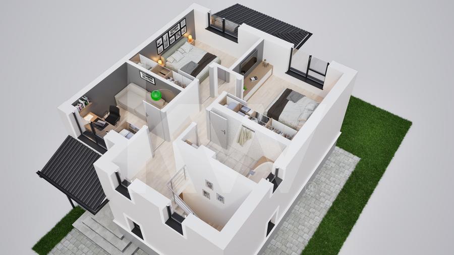 Casa duplex 4 camere in cartier nou Șură Mica