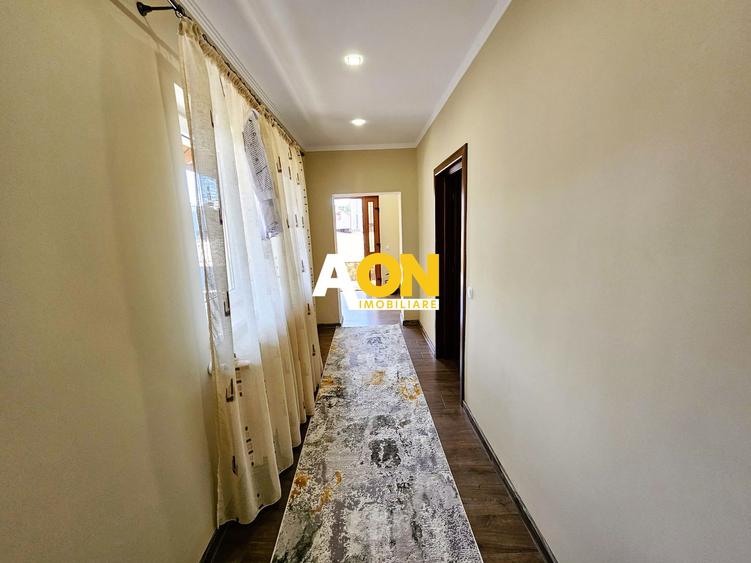 Casa renovata, 4 camere, 2 terase, mobilata, utilata, 568 mp teren