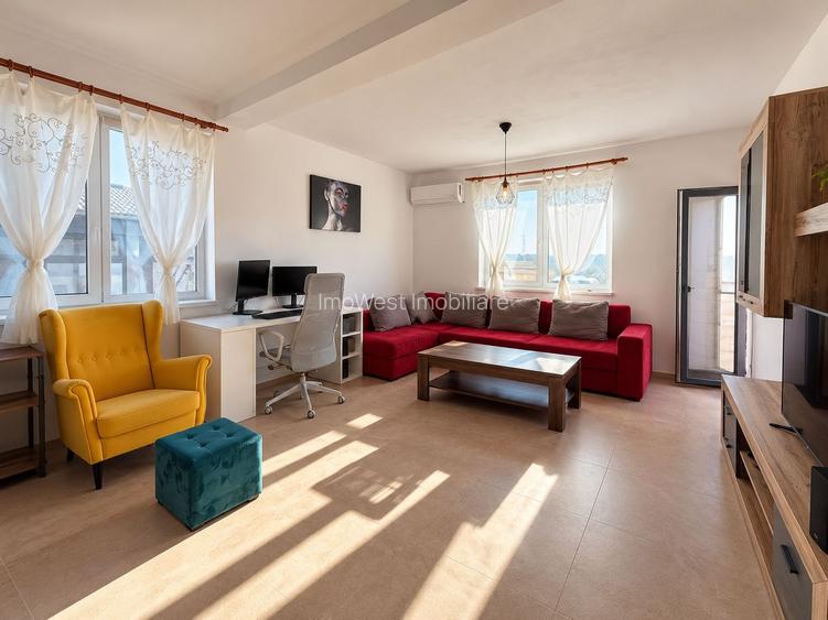 Dumbrăvița | 3 Camere | 76,6 mp | Grădină 46.5 mp | 2 Băi | Dressing | 2 Parcari