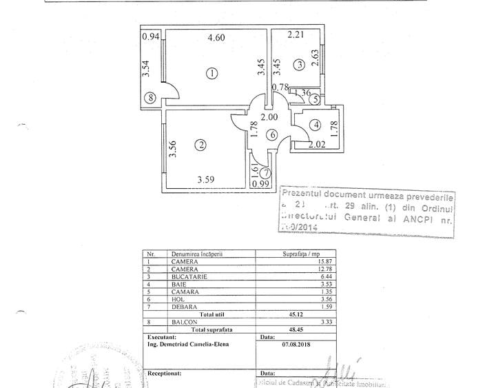 Apartament 2 camere Drumul Taberei | Pravat | Favorit | et 1/4 - 12