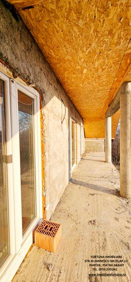 Casa nefinalizata si 2000 mp teren,la 10km de oras