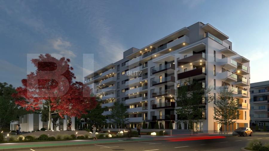 Apartament cu 2 camere, 53 mp, Ansamblu Rezidential, zona RIVUS - 10