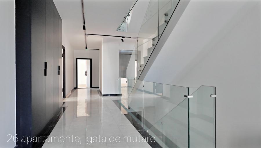 Apartament cu dormitor matrimonial, terasă logie 12 mp, bloc Boutique