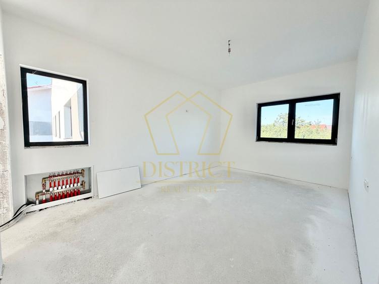 Duplex-uri cu 4 camere, 3 bai si perete coumn dublu in Chisoda, la asfalt.