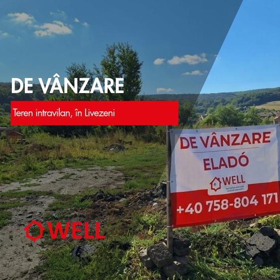 TEREN INTRAVILAN DE VÂNZARE