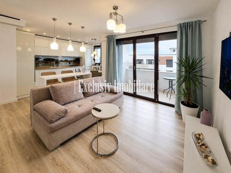 Vedere la Lac! Apartament cu 2 bai - Plaja Reyna - Parcare Privata Acoperita - 14