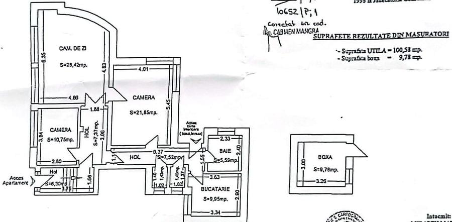 EXCLUSIVITATE! APARTAMENT UNICAT 3 CAMERE DECOMANDAT ZONA PIATA OVIDIU