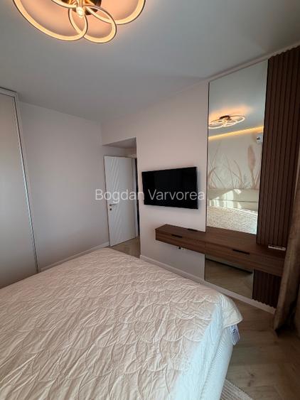 2 camere, primul chiriaș, mobilat și utilat Lux, etaj 11, view lac - 9