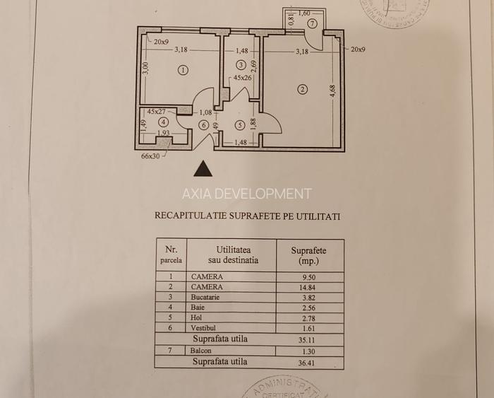 Apartament 2 camere - Strada Gradistea - 12