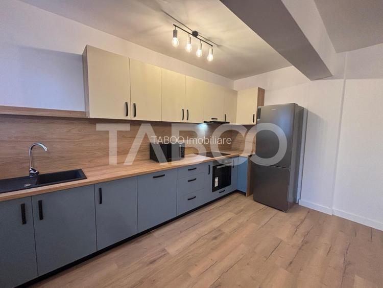 Apartament la prima inchiriere 2 camere 60 mpu cu balcon Rahovei Sibiu - 4