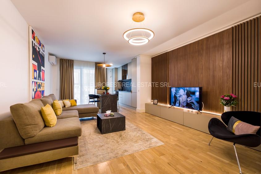 Barbu Vacarescu, 102 The Address, apartament 2 camere, bloc din 2020, - 2