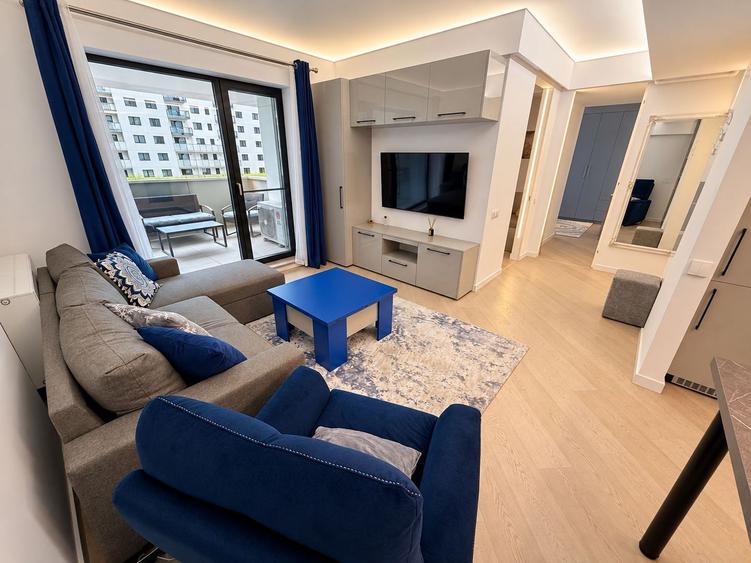 3 camere Cortina North Pipera 93 mp 2 parcări + boxă Prima Locuire