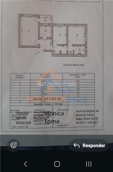 Vanzare 3 camere Liviu Rebreanu-Auchan Titan 58mp - 14