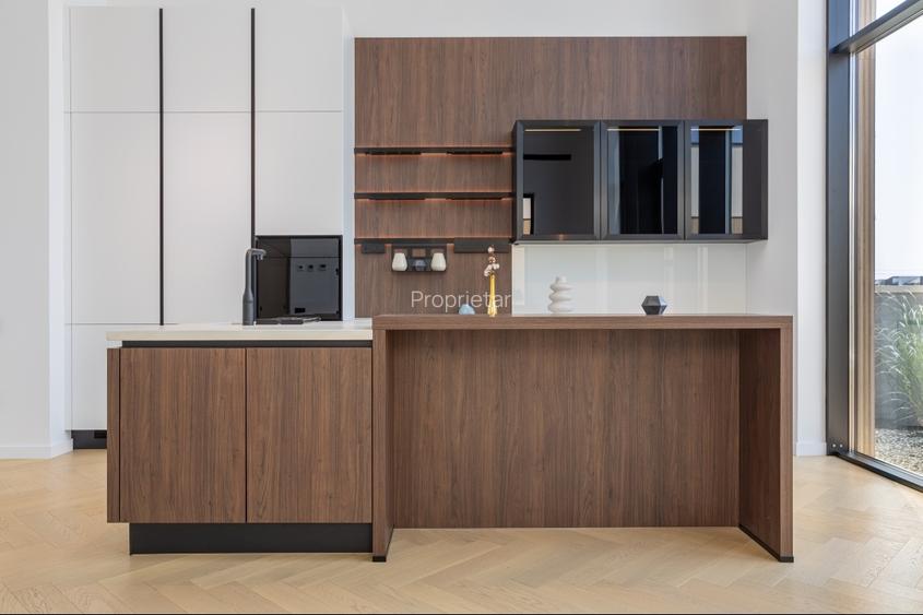 Casă Parter cu Design Minimalist și Piscină - 10