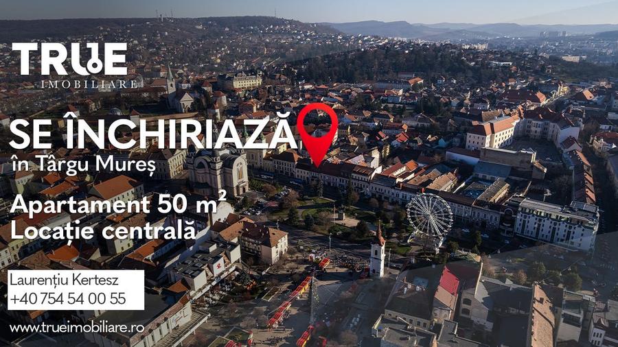 Ap. 2 camere de închiriat – Ultracentral, Târgu Mureș