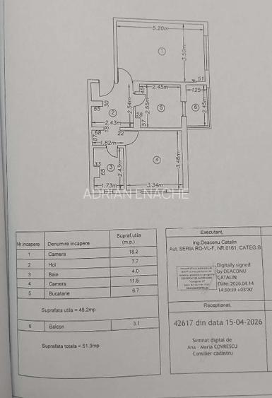 Vand partament 2 camere - Centrala Termica, Bloc anvelopat - 9