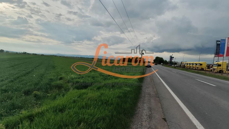 Teren Stupini Calea Feldioarei 4600 mp,front asfalt-DN13