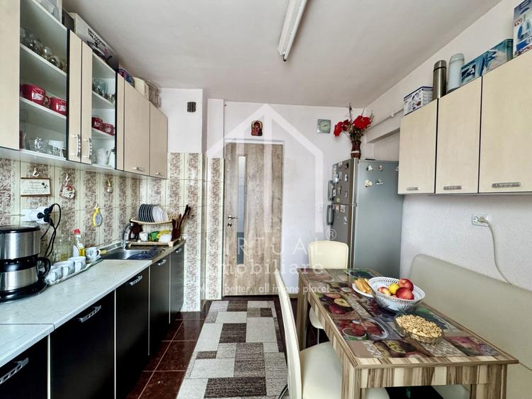 Apartament cu 2 camere, 43mp utili + balcon, etaj 4/8, bloc cu lift