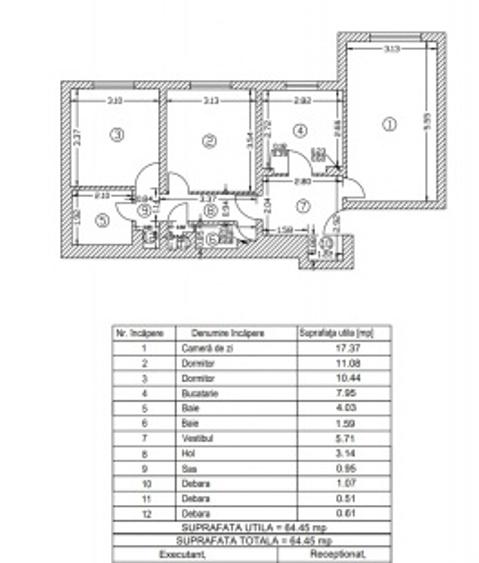 Rahova- 3 camere-Piata Rahova - 3