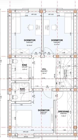 Duplex modern 4 camere - 127 mp - zid izolat fonic - Calea Urseni - 4