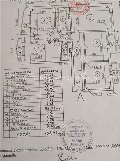 Vanzare apartament 4 camere-Bd. Decebal - 21