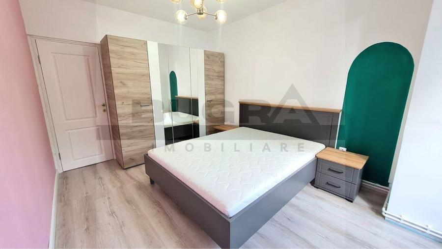 Apartament de 3 camere, 60mp, parcare, terasa 12mp, zona Interservisan