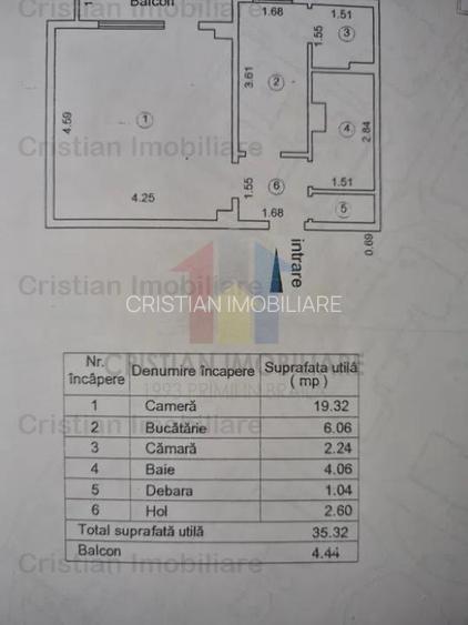 Ap 1 cam zona Buzaului Conf 1 decomandat SPATIOS Totul Nou!!! - 2