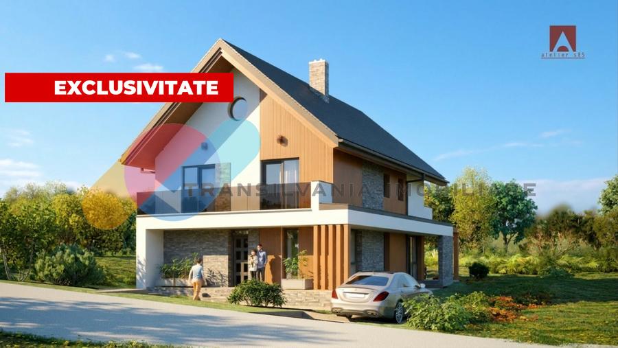 CASĂ INDIVIDUALĂ 150 MP | TEREN 600 MP | ZONA PROFI CHINTENI