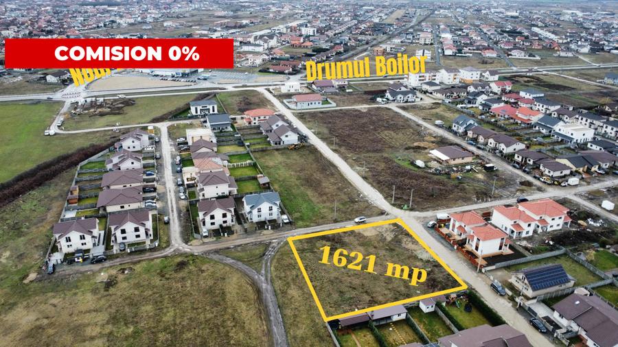 Teren intravilan - Drumul Boilor - langa noul Lidl - comision 0%
