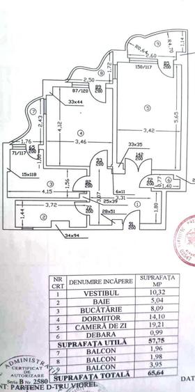 Vanzare 2 Camere Bd. Unirii Luxul Liniștii Monolit 1989 Vedere Spate 3 Balcoane