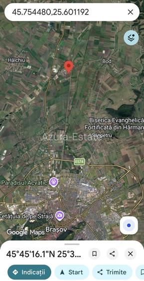 Teren intravilan, intrarea Bod dinspre Brasov, COMISION 0% - 2