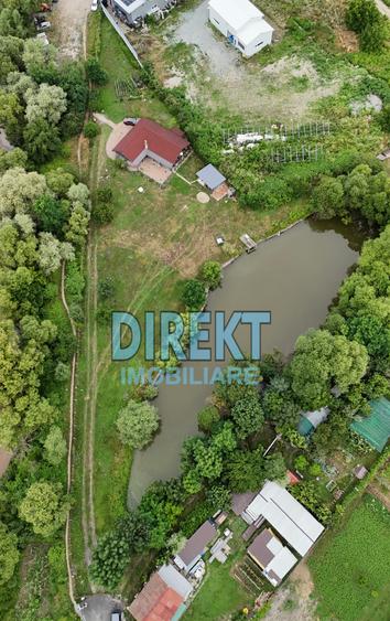 Proprietate deosebita! Teren generos+Lac+Casa de vacanta, Kaufland Sud