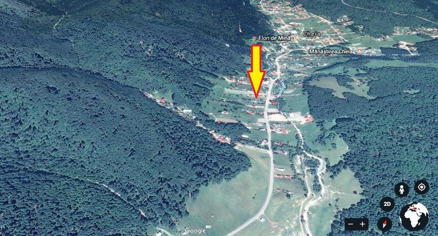 Vanzare 3050 mp teren intravilan in Cheia Prahova cu priveliste superba spre mun